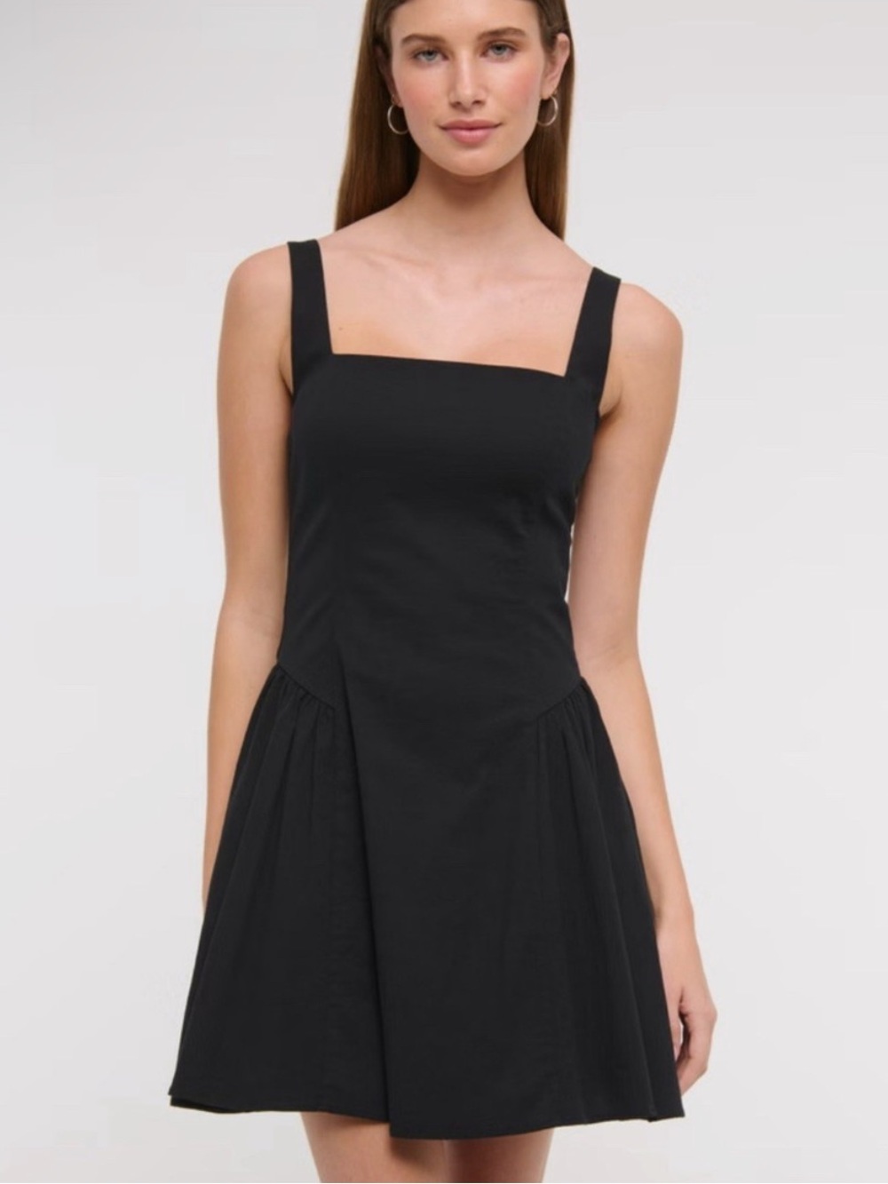 Abercrombie & Fitch A&F Mila Mini Dress Women’s Medium Black Stretch NWT